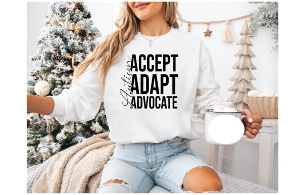 Accept, Adapt, Advocate Autism Graphics