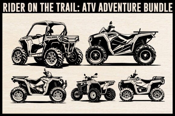 ATV Adventure Original Vector Bundle Graphics and Crafts