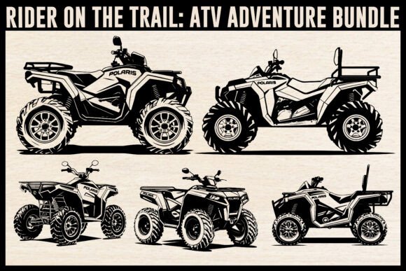 ATV Adventure Vector Bundle for Crafts and Graphics