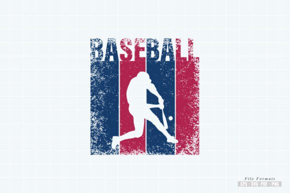 Cool Human Baseball Silhouette Design for Crafts and Graphics
