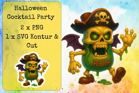 Halloween Cocktail Party 14: Graphics & Crafts for Creative Design