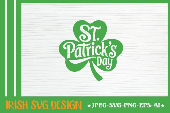 ST. Patrick's Day Embroidery Design