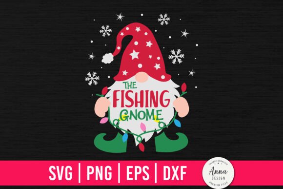 The Fishing Gnome Sublimation